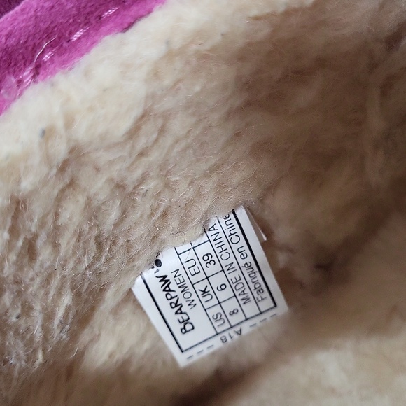 Bearpaws Suede Booties with Wool Footbed ~ Size 8 (7.5-8) - Picture 12 of 17